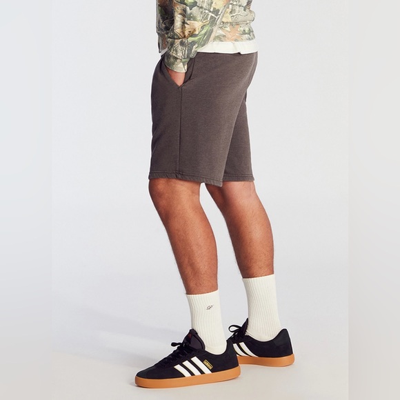 NWT PacSun Fleece Volley Shorts Charcoal Casual Sweat Shorts SZ Small - Picture 2 of 9